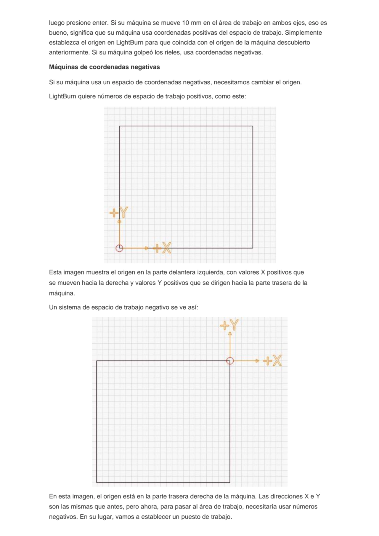 luego presione enter. Si su máquina se mueve 10 mm en el área de trabajo en ambos ejes, eso es 
bu…