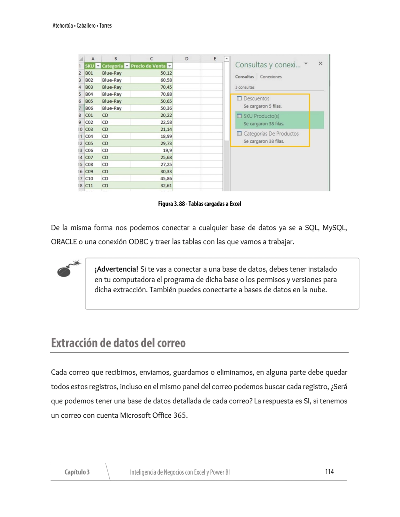 De la misma forma nos podemos conectar a cualquier base de datos ya se a SQL, MySQL, 
ORACLE o una…