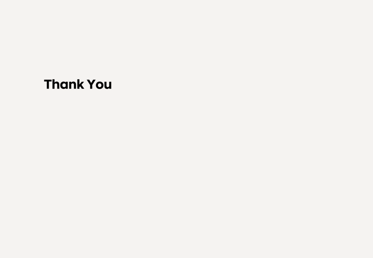 Thank You