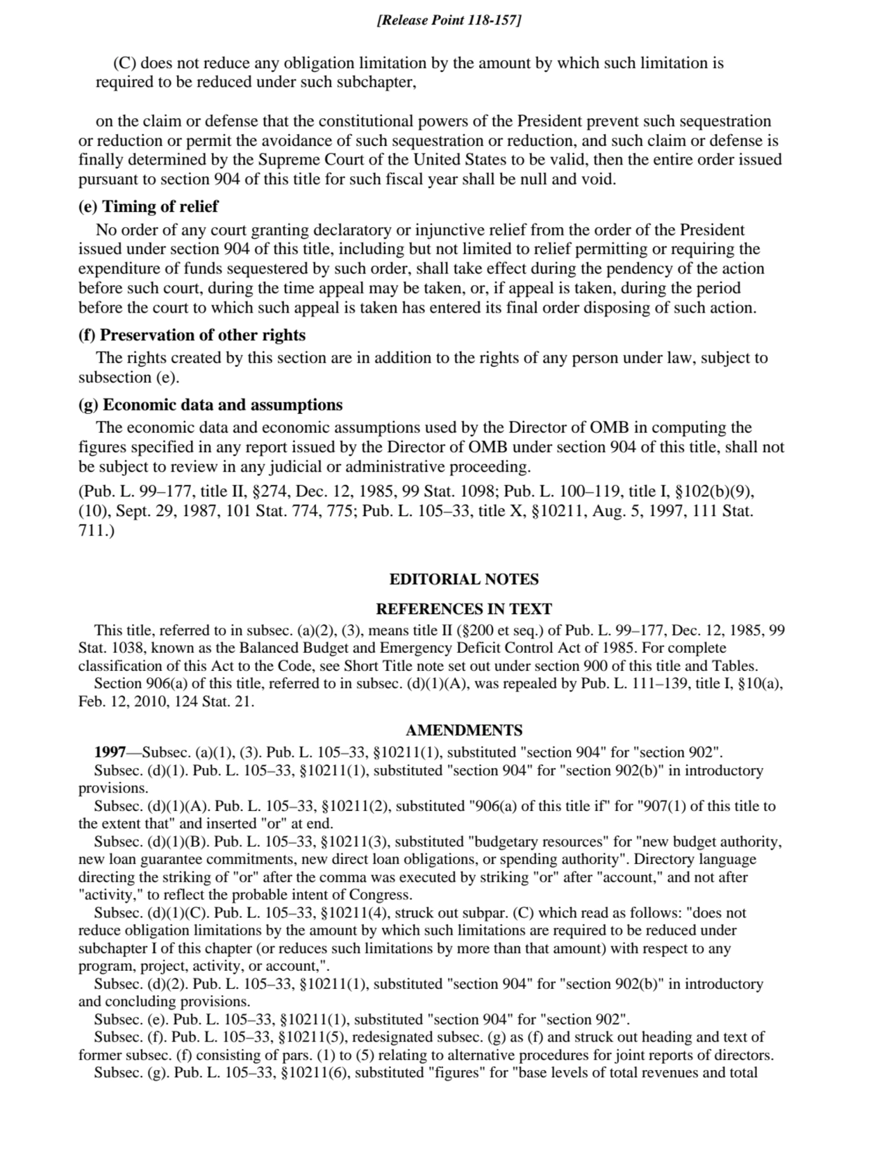 (C) does not reduce any obligation limitation by the amount by which such limitation is
required t…