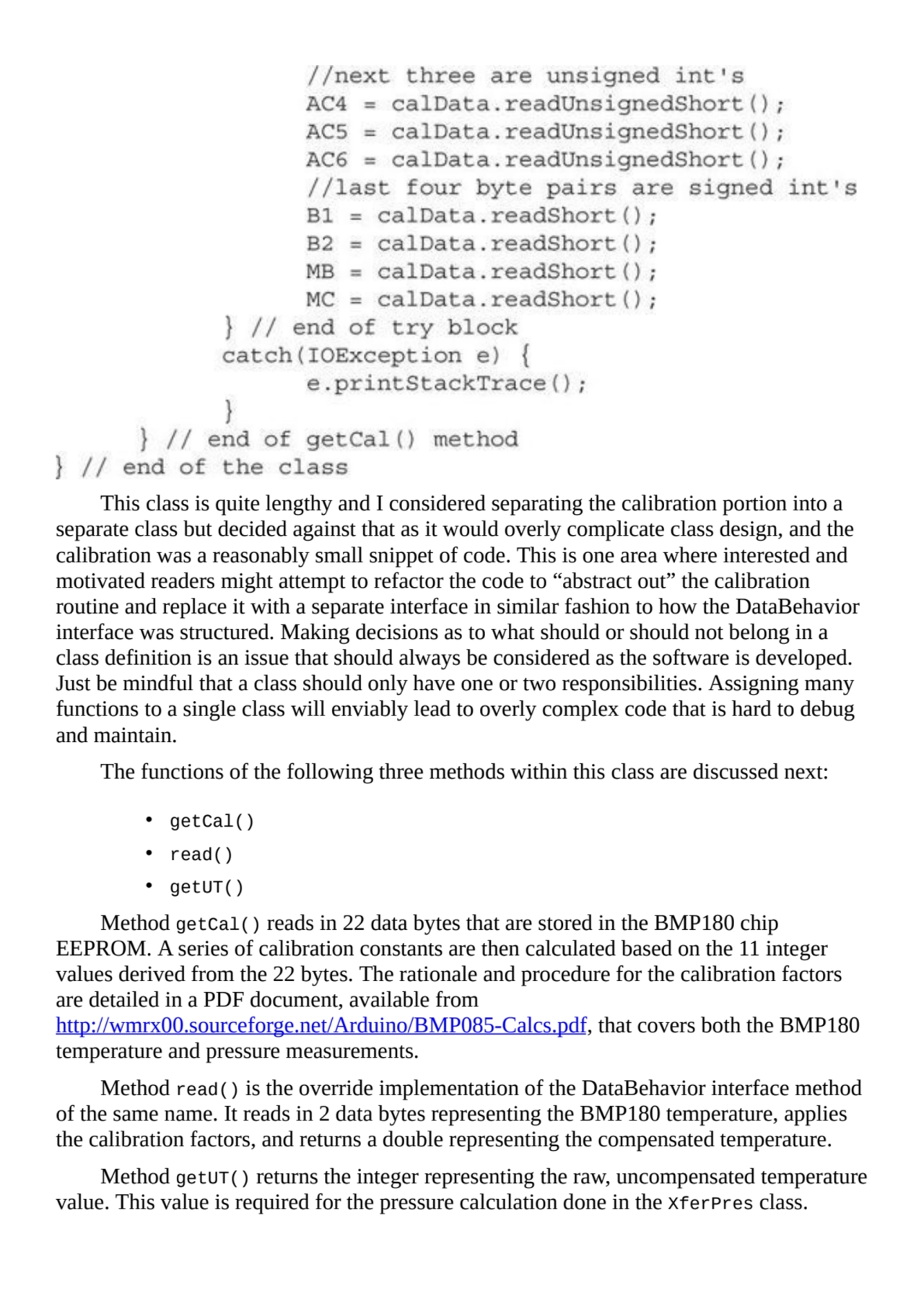 This class is quite lengthy and I considered separating the calibration portion into a
separate cl…