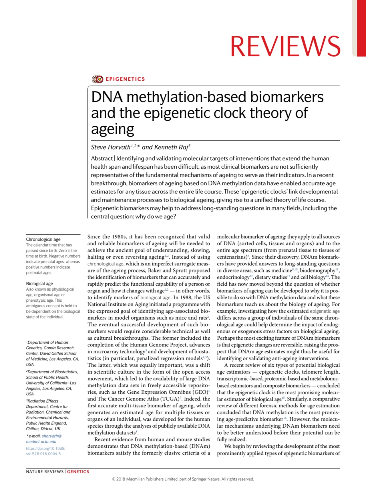 DNA METHYLATION-BASED BIOMARKERS AND THE EPIGENETIC CLOCK THEORY OF AGEING.pdf