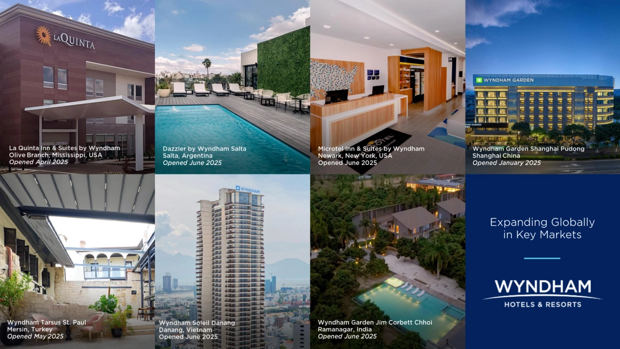 Investor Presentation - Wyndham Hotels Q2 2025 - Page 13