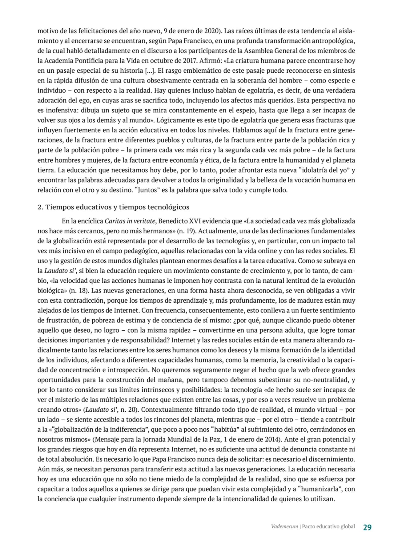 motivo de las felicitaciones del año nuevo, 9 de enero de 2020). Las raíces últimas de esta tendenc…