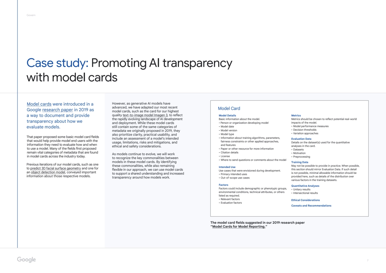 7
Previous iterations of our model cards, such as one
to predict 3D facial surface geometry and …
