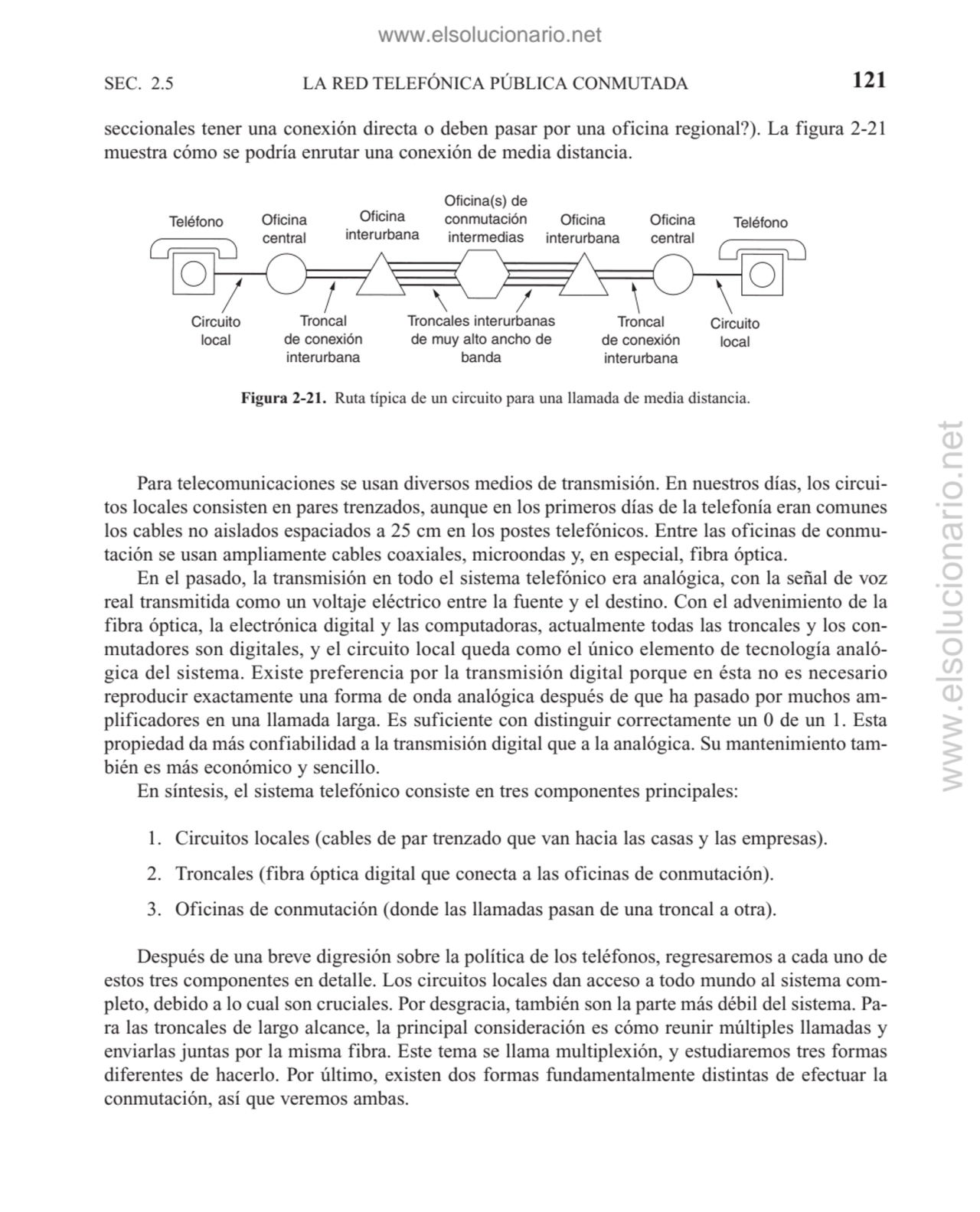 seccionales tener una conexión directa o deben pasar por una oficina regional?). La figura 2-21
mu…