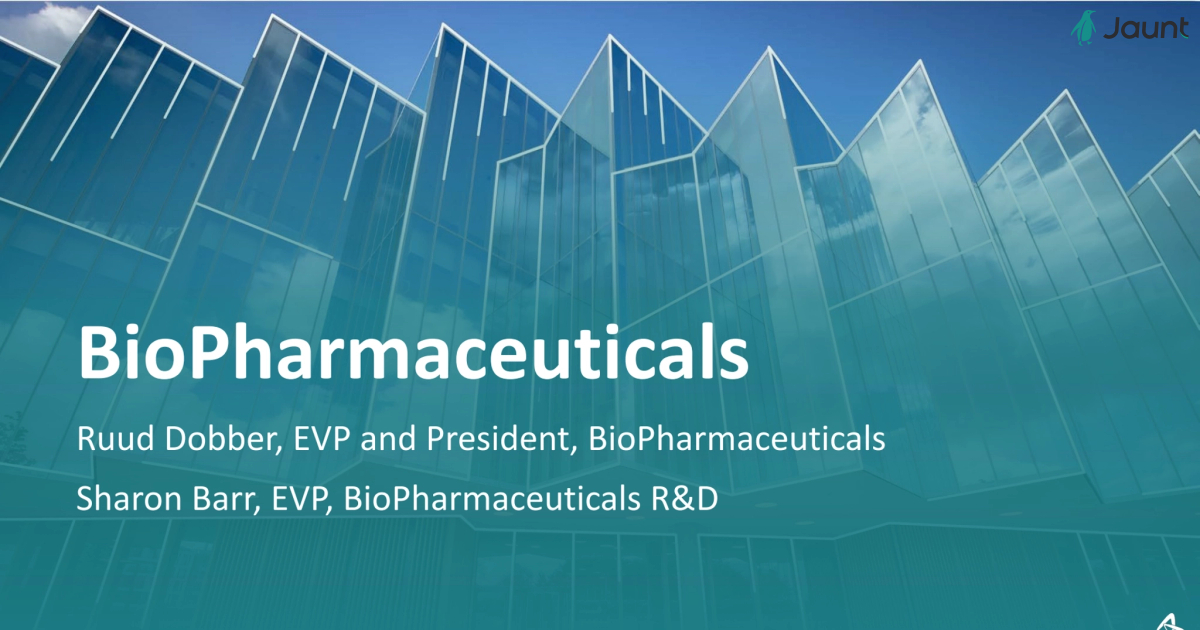 Bio Pharmaceuticals Presentation (Astra Zeneca 