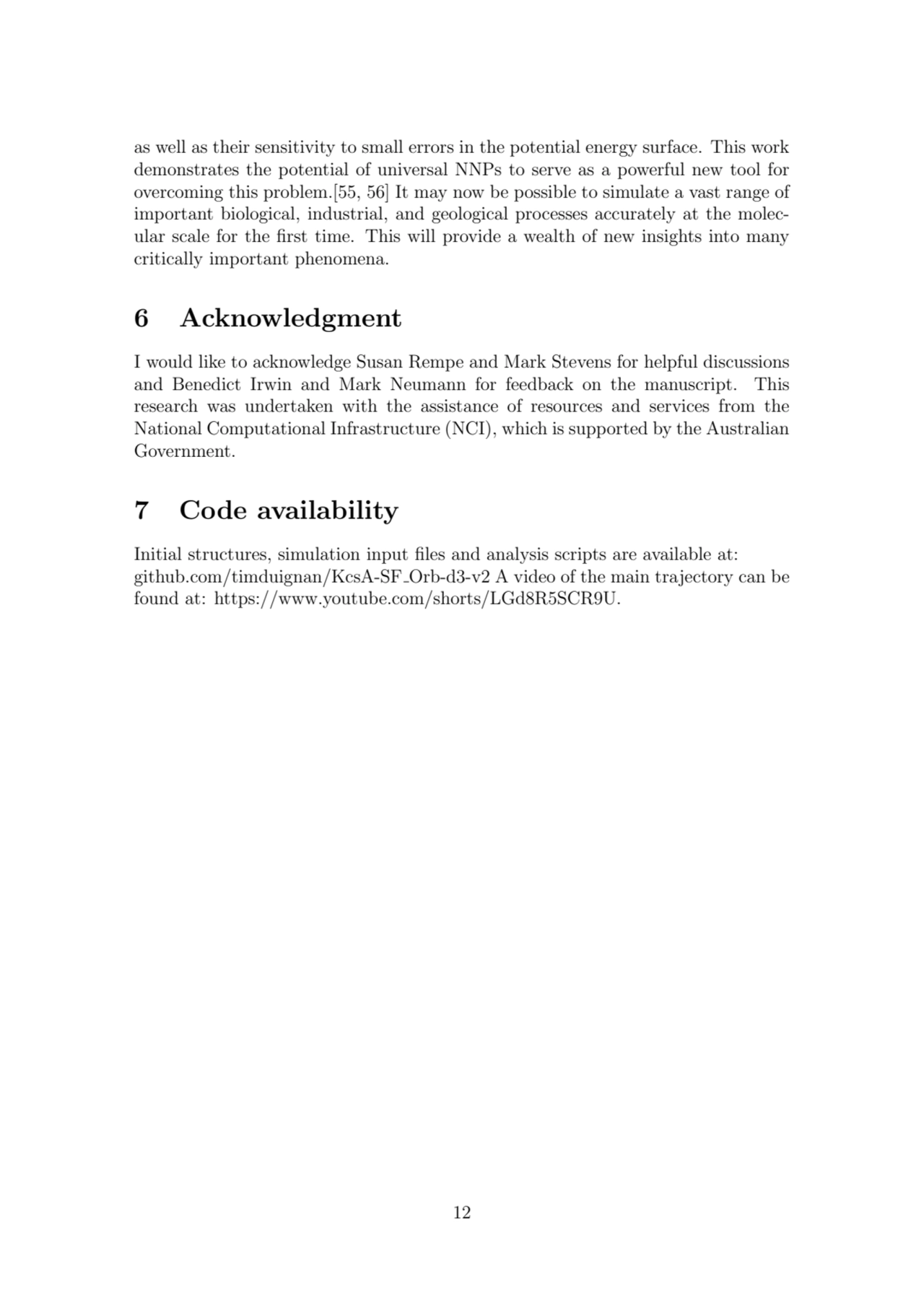 as well as their sensitivity to small errors in the potential energy surface. This work
demonstrat…