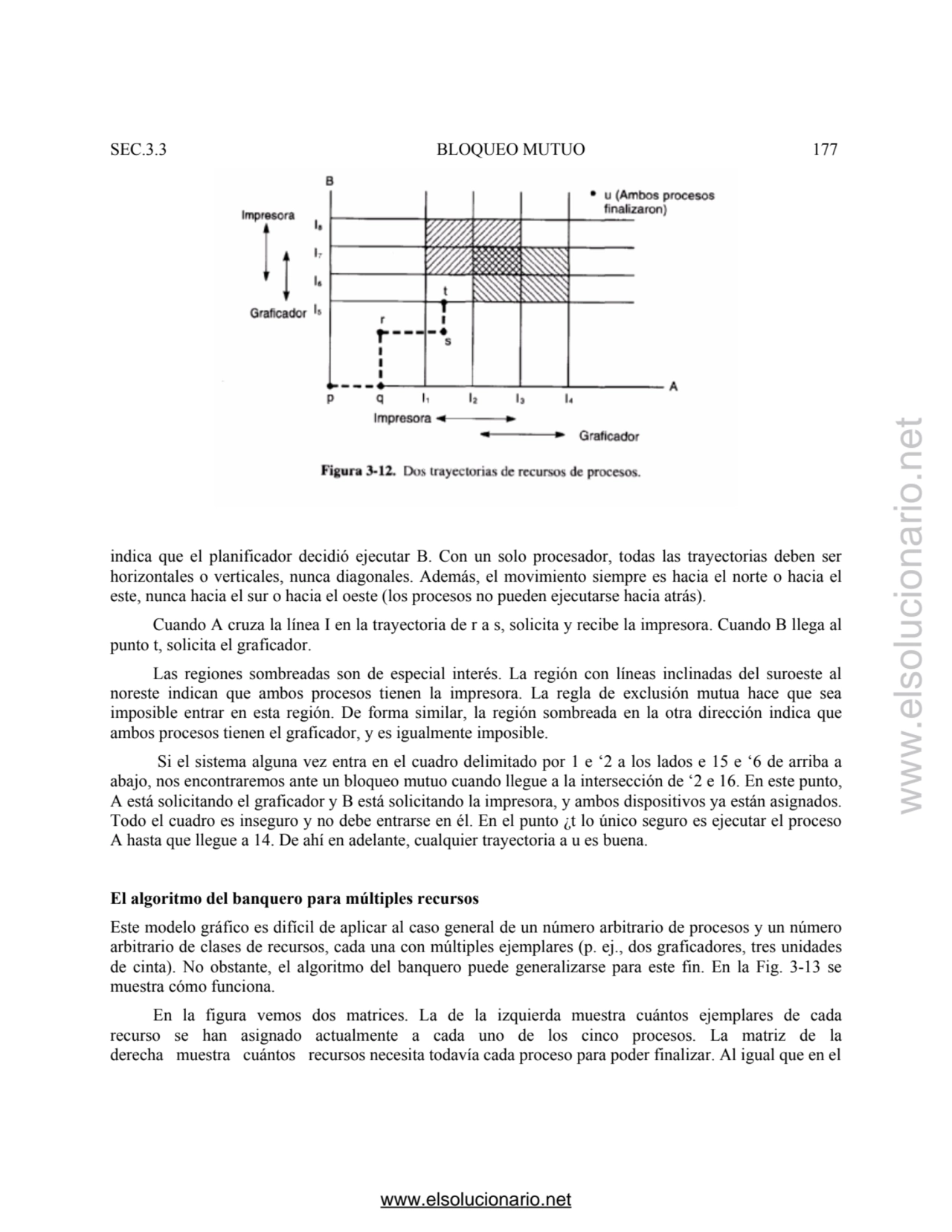 SEC.3.3 BLOQUEO MUTUO 177 
indica que el planificador decidió ejecutar B. Con un solo procesador, …