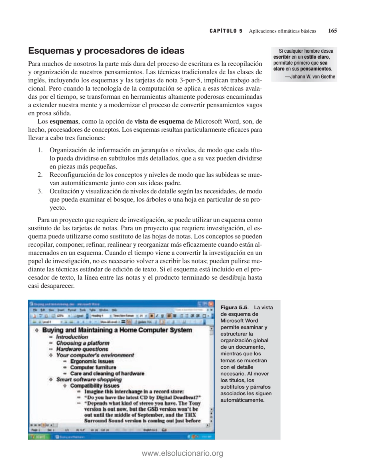 Esquemas y procesadores de ideas
Para muchos de nosotros la parte más dura del proceso de escritur…