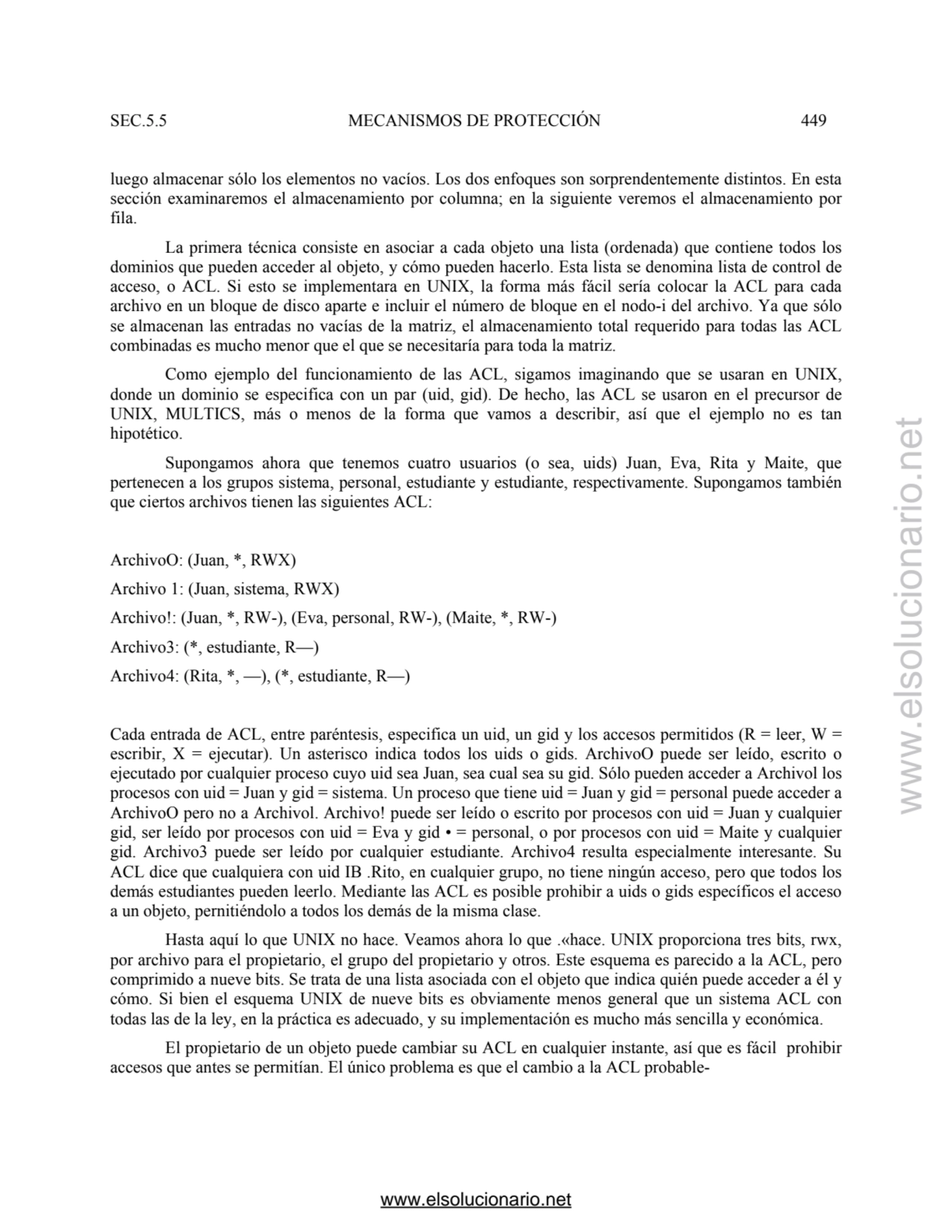 SEC.5.5 MECANISMOS DE PROTECCIÓN 449 
luego almacenar sólo los elementos no vacíos. Los dos enfoqu…