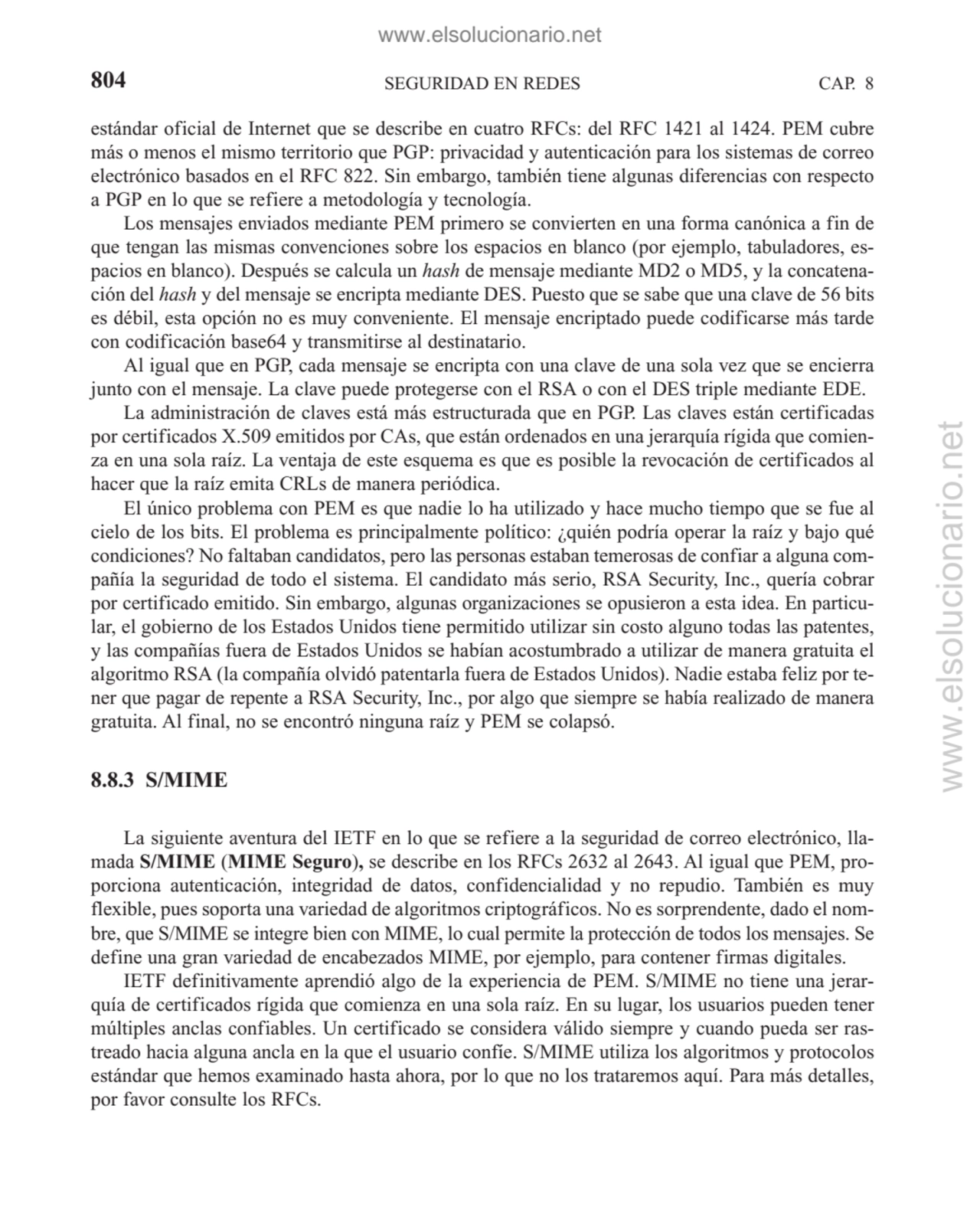 SEGURIDAD EN REDES
estándar oficial de Internet que se describe en cuatro RFCs: del RFC 1421 al 14…