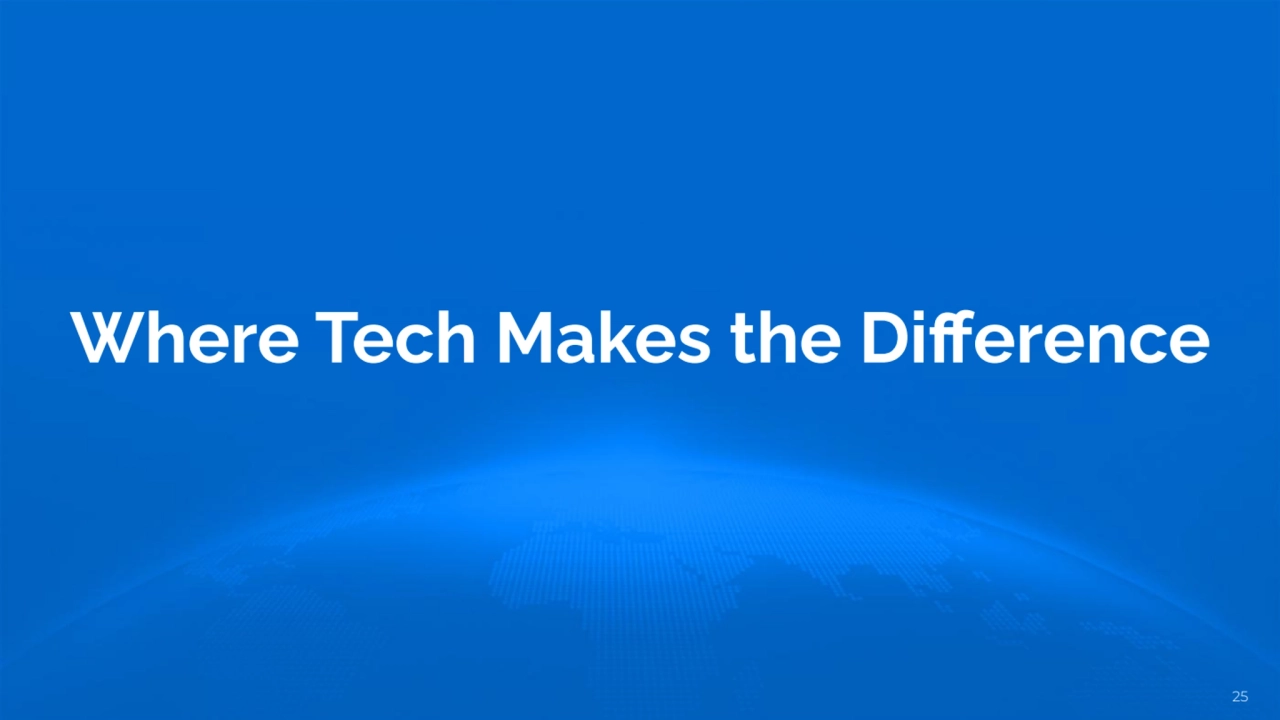 Where Tech Makes the Difference
25