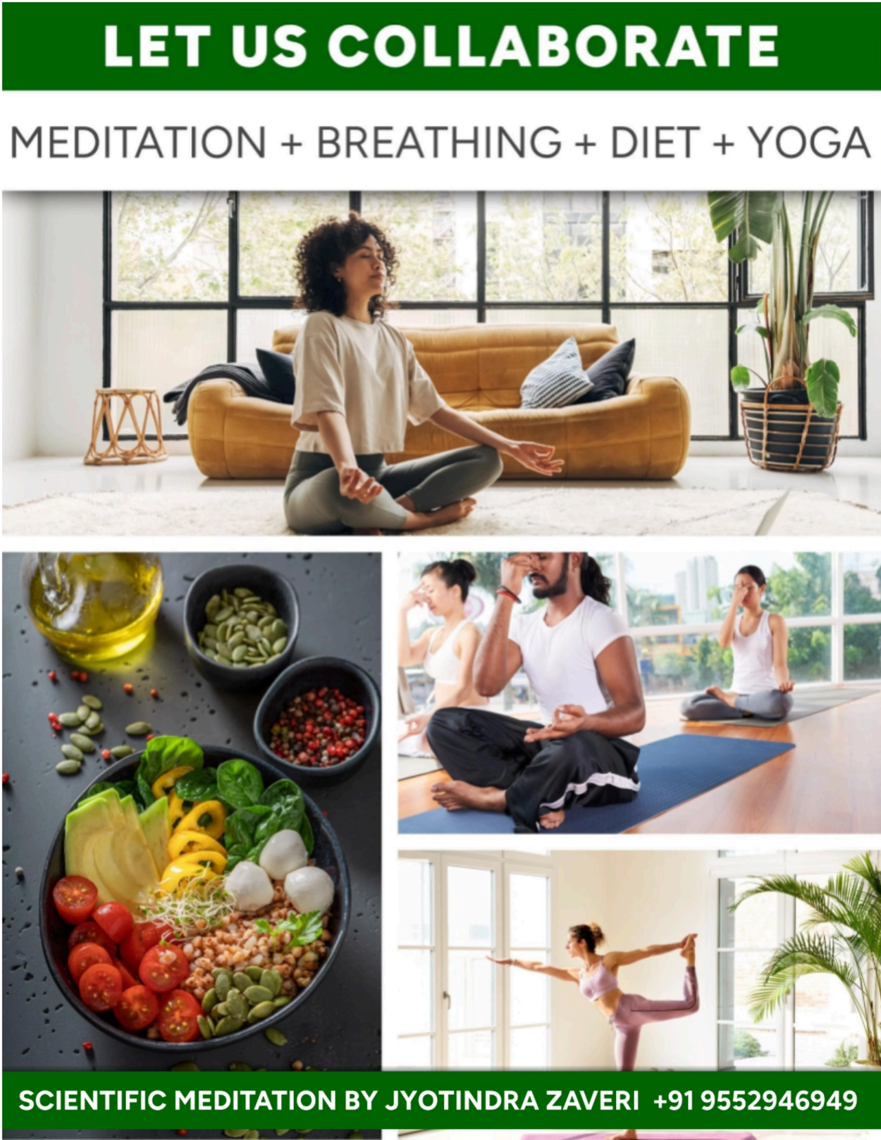 Healthcare Professionals! Let us collaborate. Scientific Meditation by Jyotindra Zaveri - Page 1
