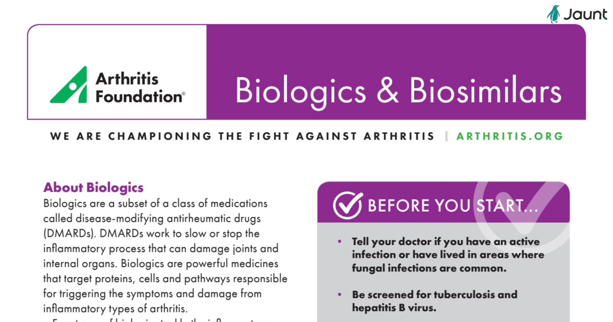 Biologics and Biosimilars