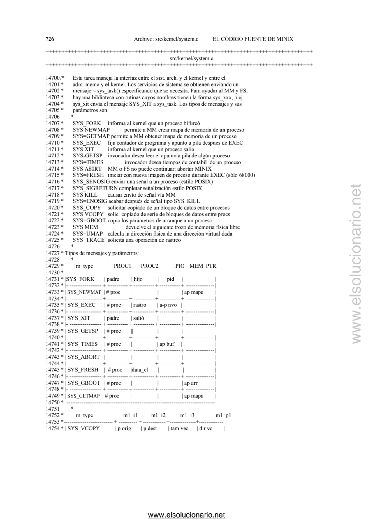 726 Archivo: src/kemel/system.c EL CÓDIGO FUENTE DE MINIX 
+++++++++++++++++++++++++++++++++++++++…