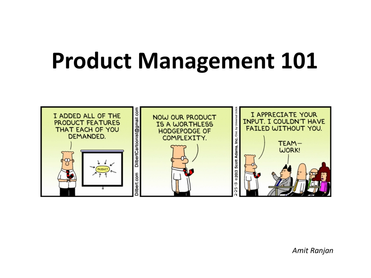 Product Management 101
