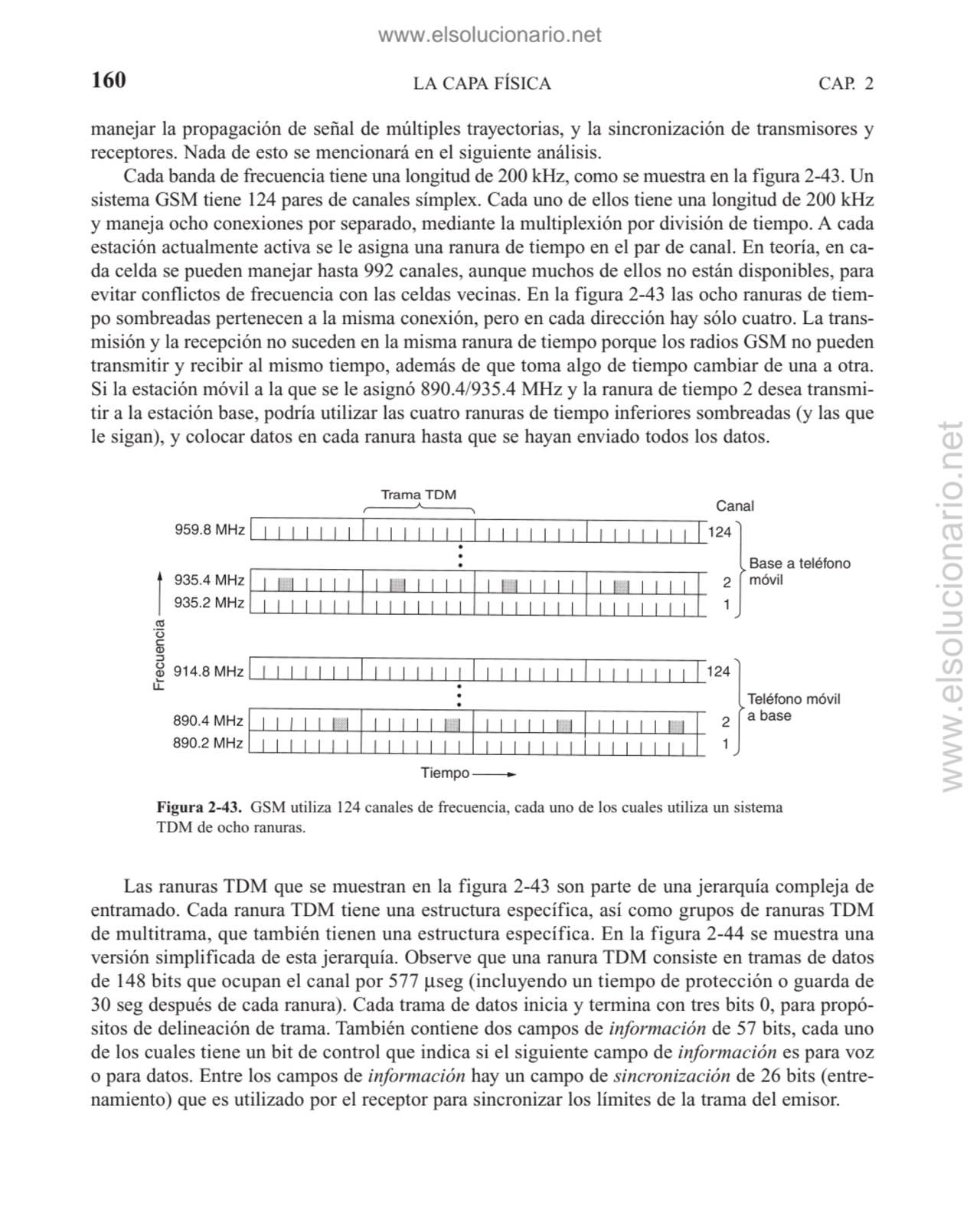 manejar la propagación de señal de múltiples trayectorias, y la sincronización de transmisores y
r…