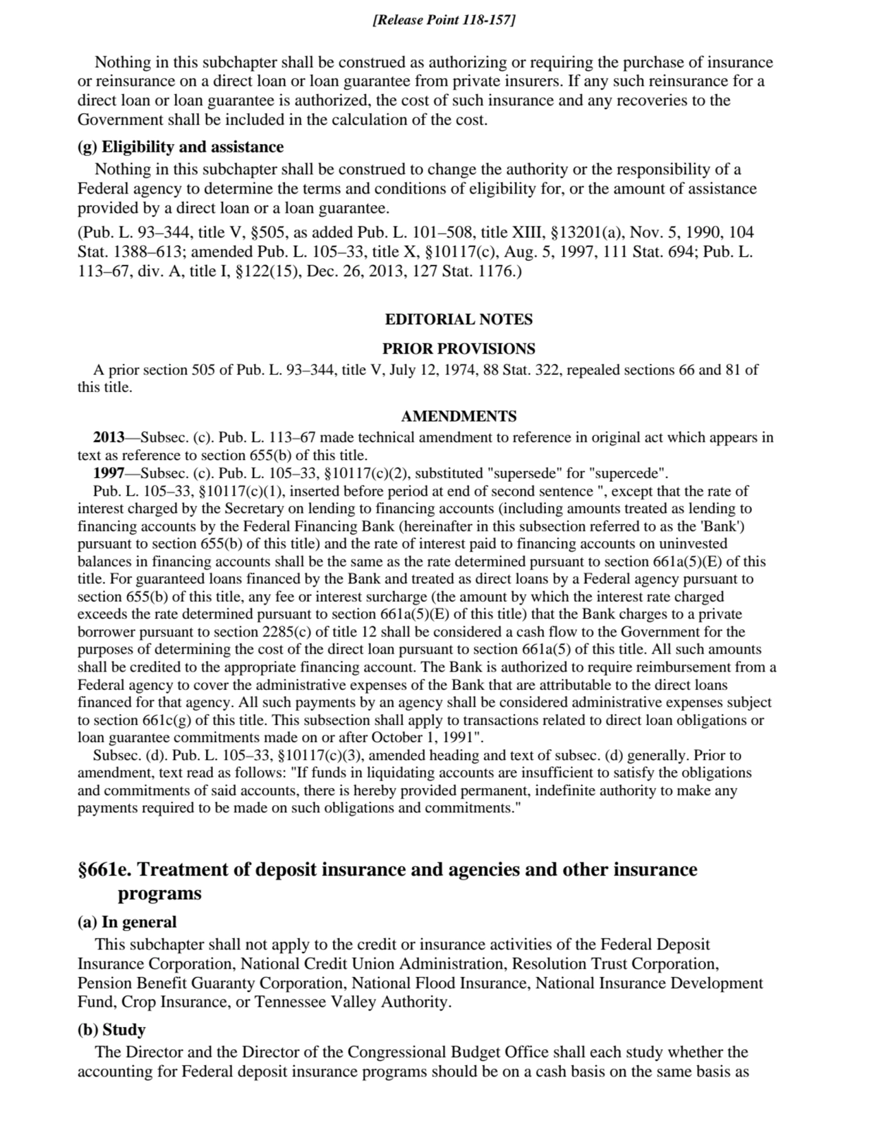 Nothing in this subchapter shall be construed as authorizing or requiring the purchase of insurance…