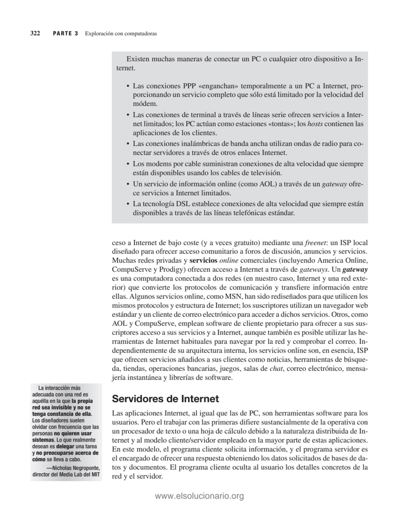 ceso a Internet de bajo coste (y a veces gratuito) mediante una freenet: un ISP local
diseñado par…