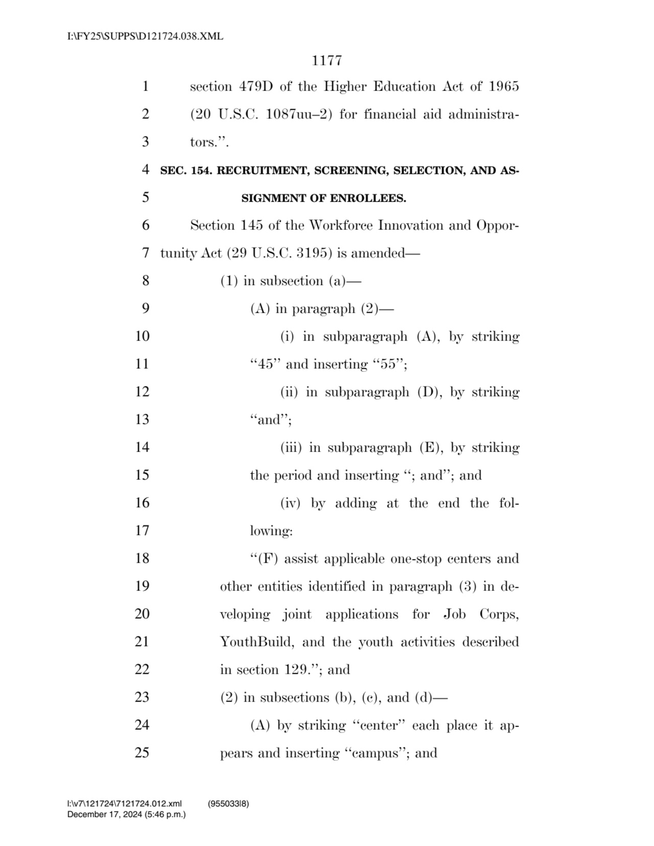 1177 
1 section 479D of the Higher Education Act of 1965 
2 (20 U.S.C. 1087uu–2) for financial ai…