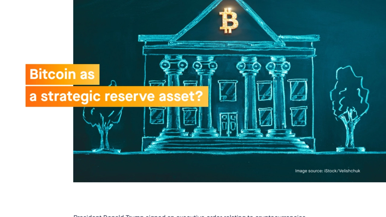 Bitcoin as a Strategic Reserve Asset