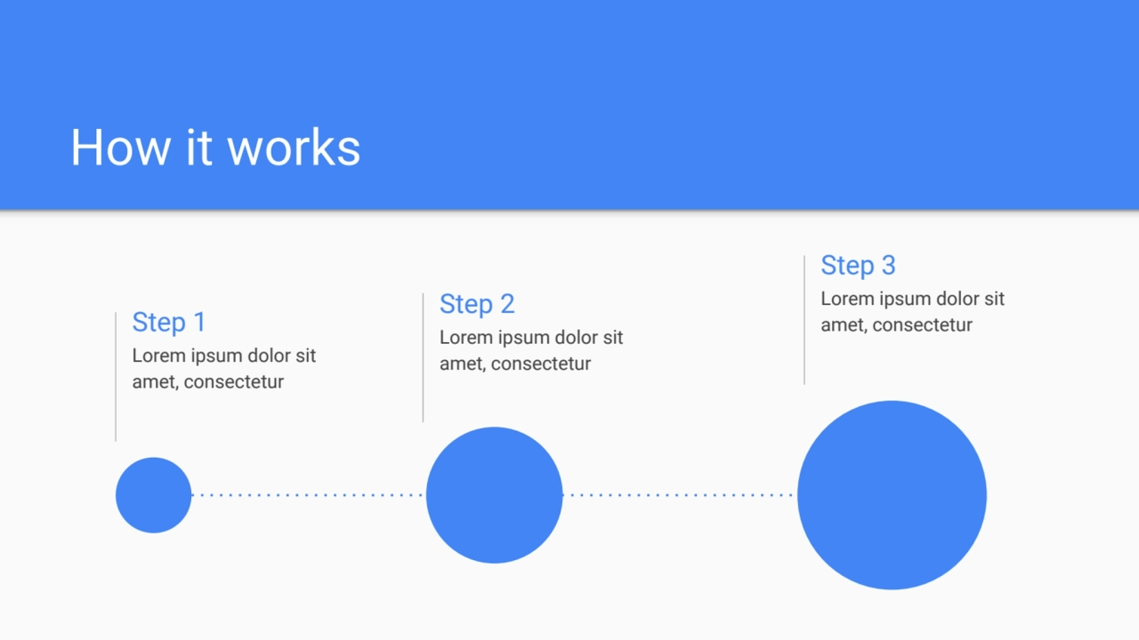 How it works
Step 1
Lorem ipsum dolor sit 
amet, consectetur
Step 2
Lorem ipsum dolor sit 
am…