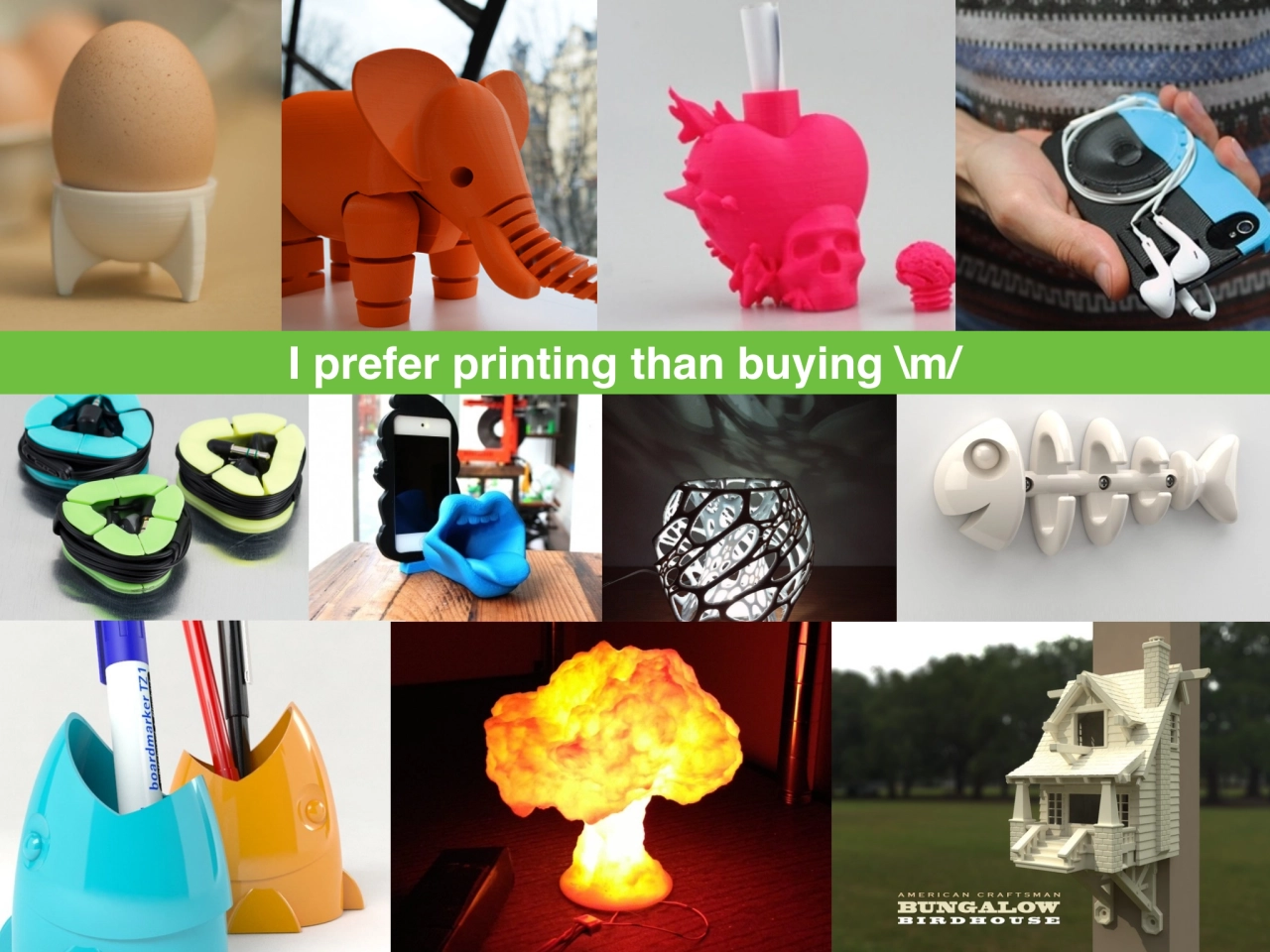 I prefer printing than buying \m/