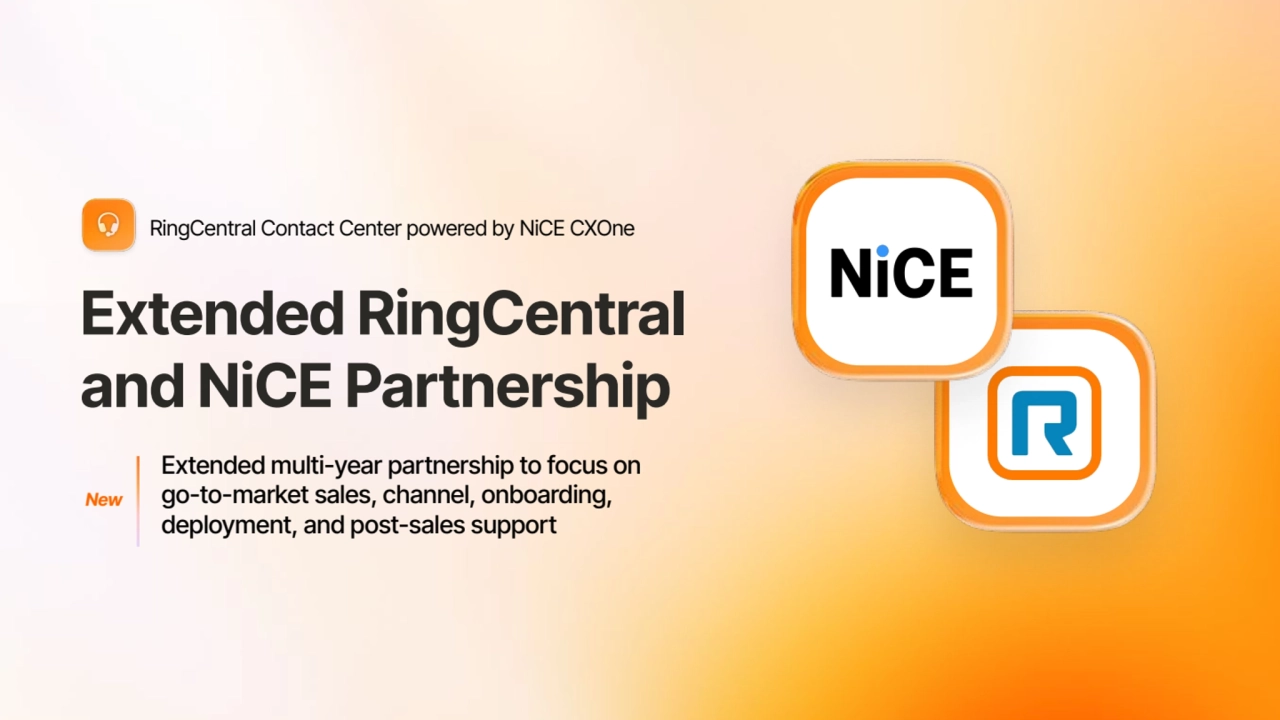 8 ©2025 RingCentral
Extended RingCentral
and NiCE Partnership
Extended multi-year partnership to focus on
go-to-market sales, channel, onboarding,
deployment, and post-sales support
RingCentral Contact Center powered by NiCE CXOne
New