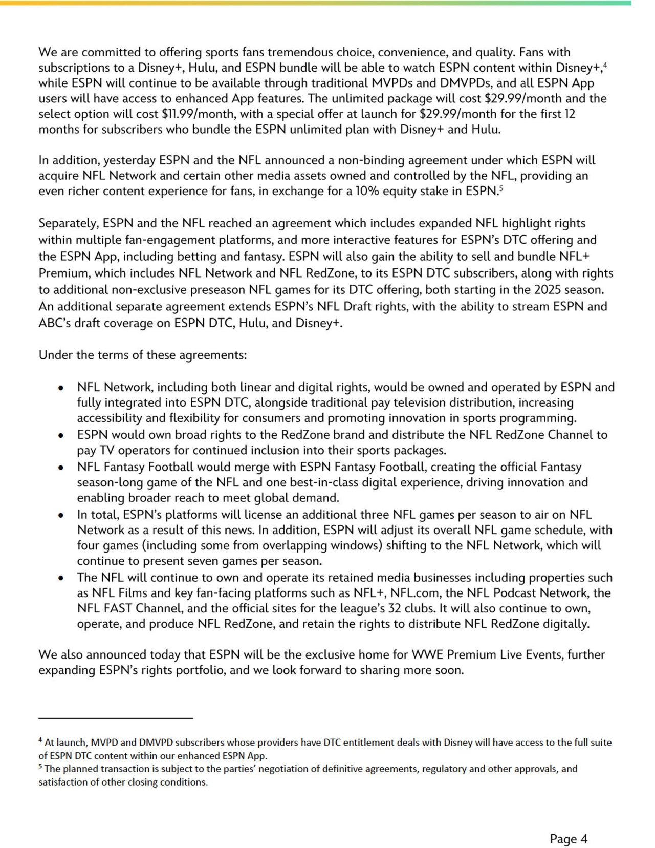 Disney's Q3 FY25 Earnings: Management Commentary - Page 5
