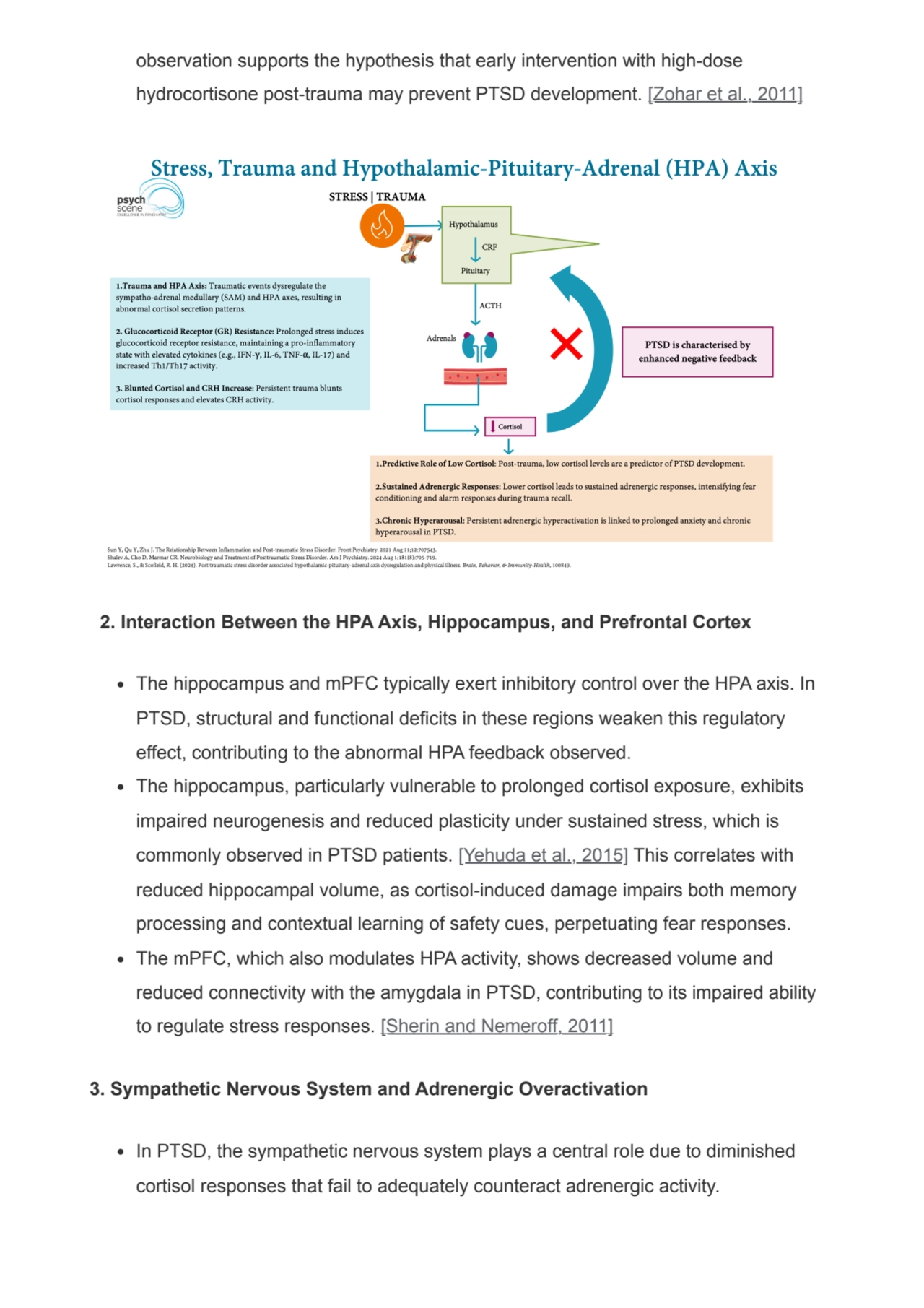 observation supports the hypothesis that early intervention with high-dose
hydrocortisone post-tra…