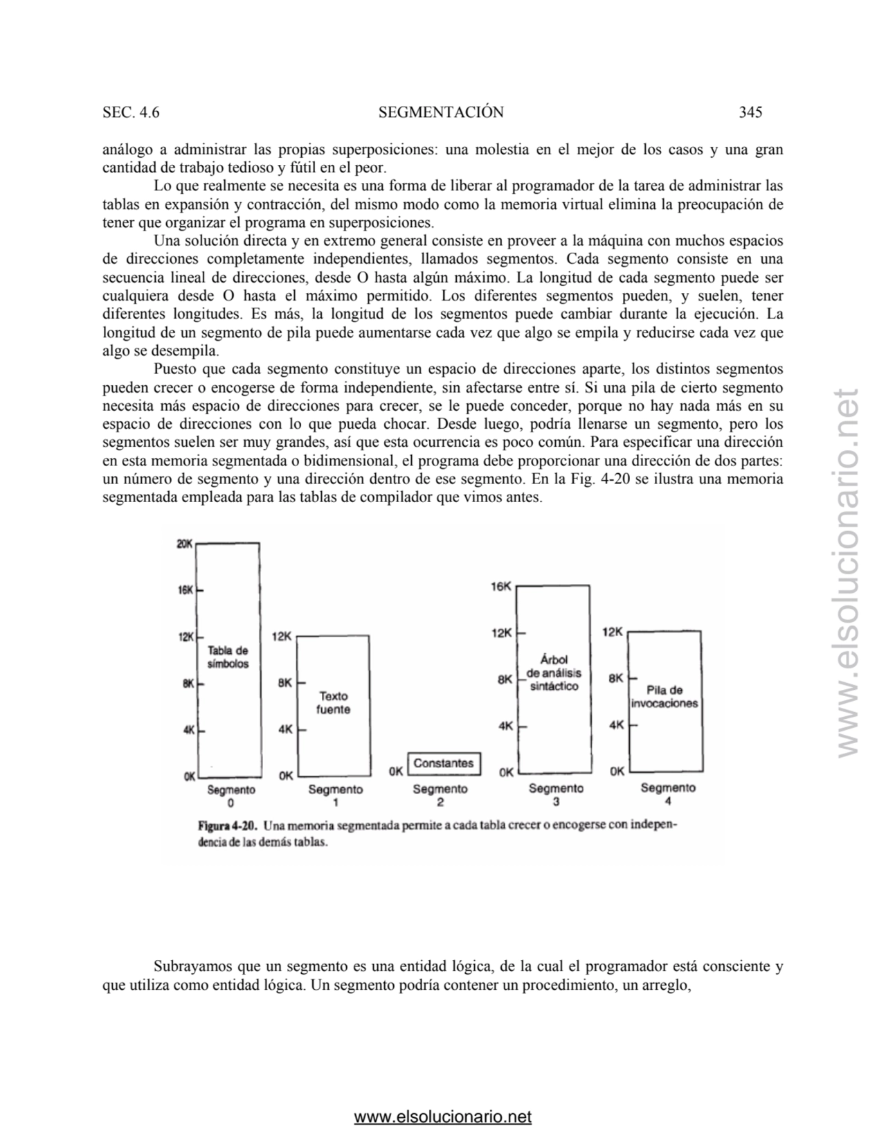 SEC. 4.6 SEGMENTACIÓN 345 
análogo a administrar las propias superposiciones: una molestia en el m…