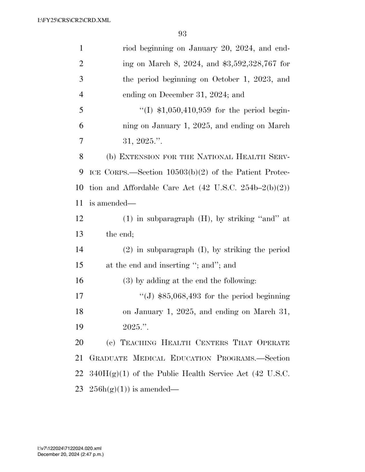 93 
1 riod beginning on January 20, 2024, and end2 ing on March 8, 2024, and $3,592,328,767 for 
…