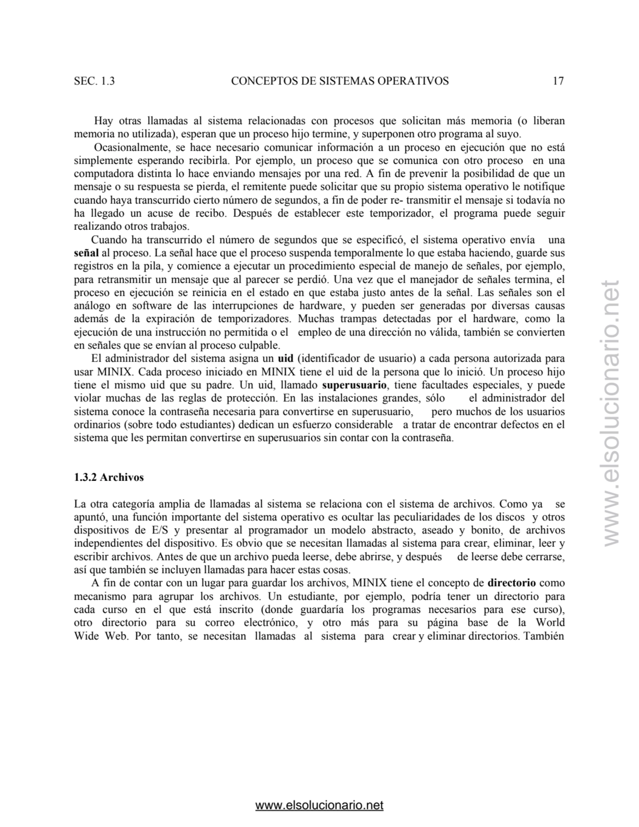 SEC. 1.3 CONCEPTOS DE SISTEMAS OPERATIVOS 17 
 Hay otras llamadas al sistema relacionadas con proc…