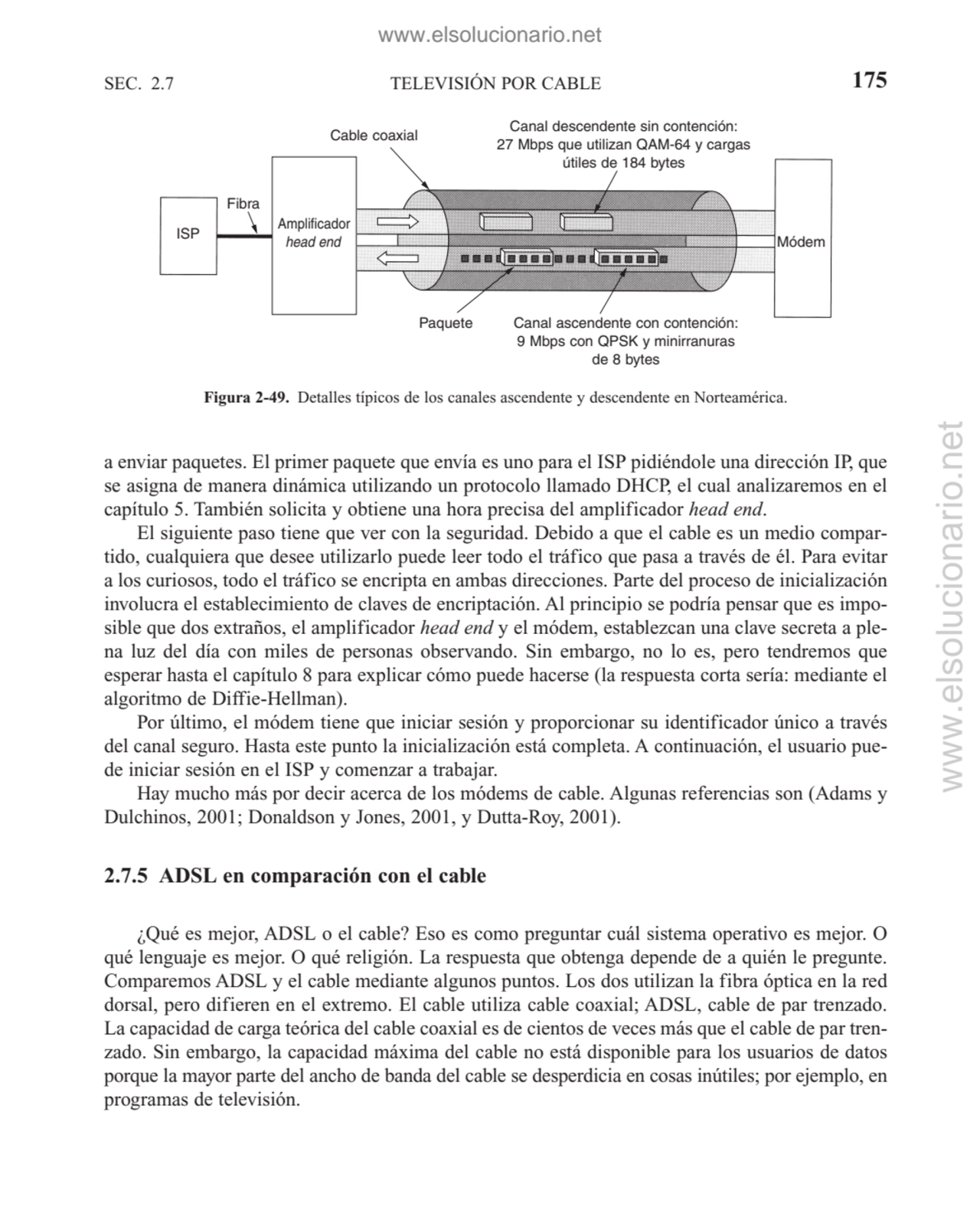 a enviar paquetes. El primer paquete que envía es uno para el ISP pidiéndole una dirección IP, que
…